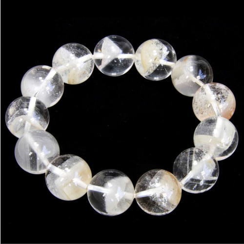 ホワイトファントム水晶ブレスレット｜マライカ公式通販