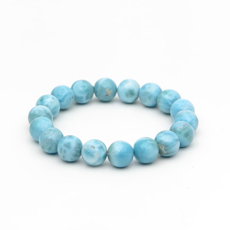 ラリマー丸玉ブレスレット 11mm｜マライカ公式通販