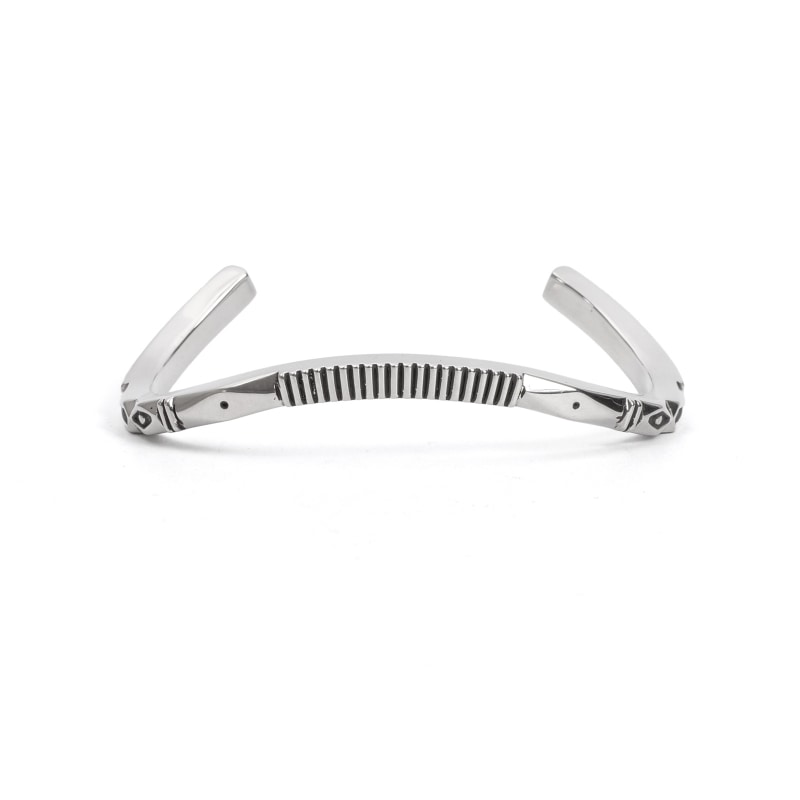 127mm ジェニファーカーティス スクエア ウェイブバングル｜マライカ