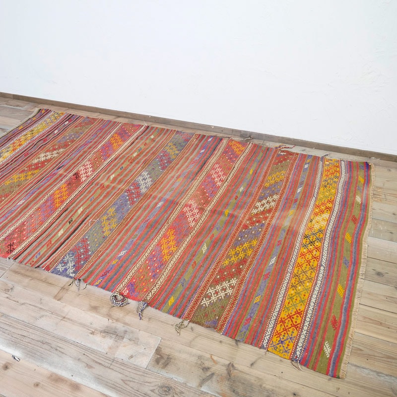 トルコ オールドキリム 155cm×257cm ラグマット｜マライカ公式通販
