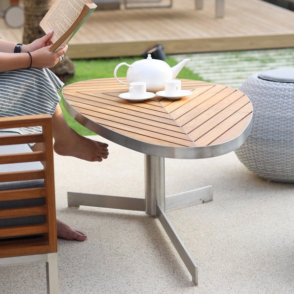 KF(ケーエフ) アウトドア対応 トライアングルサイドテーブル