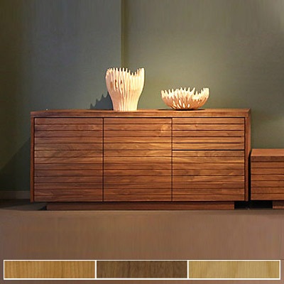 パラレル サイドボード リビングボード ウォールナット オーク