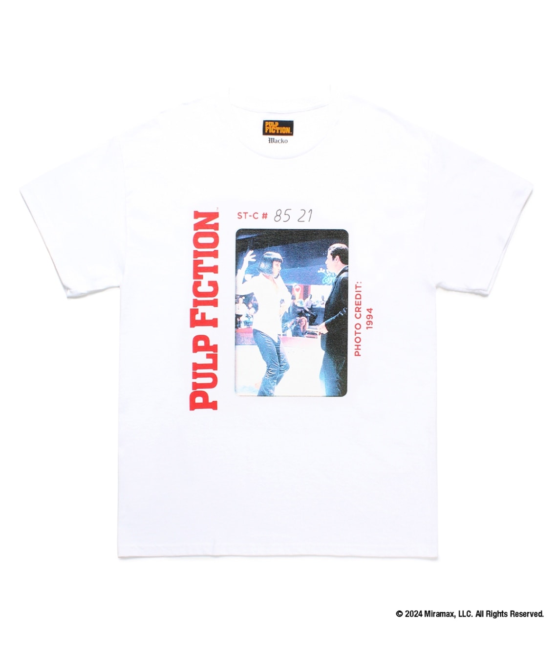 PULP FICTION / T-SHIRT (TYPE-2)【WHITE】｜WACKO MARIA｜MELTING POT