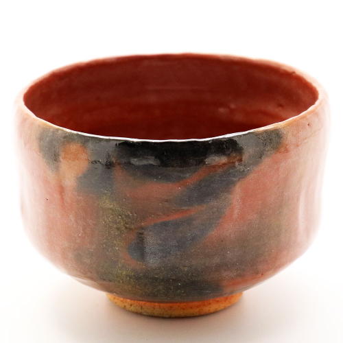 抹茶碗 赤楽茶碗 佐々木松楽 作 通年物の通販は【みのる園】