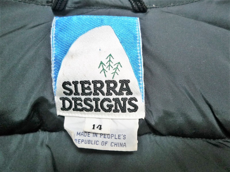 90's SIERRA DESIGNS 3本木タグ ダウンジャケット | OUTER アウター