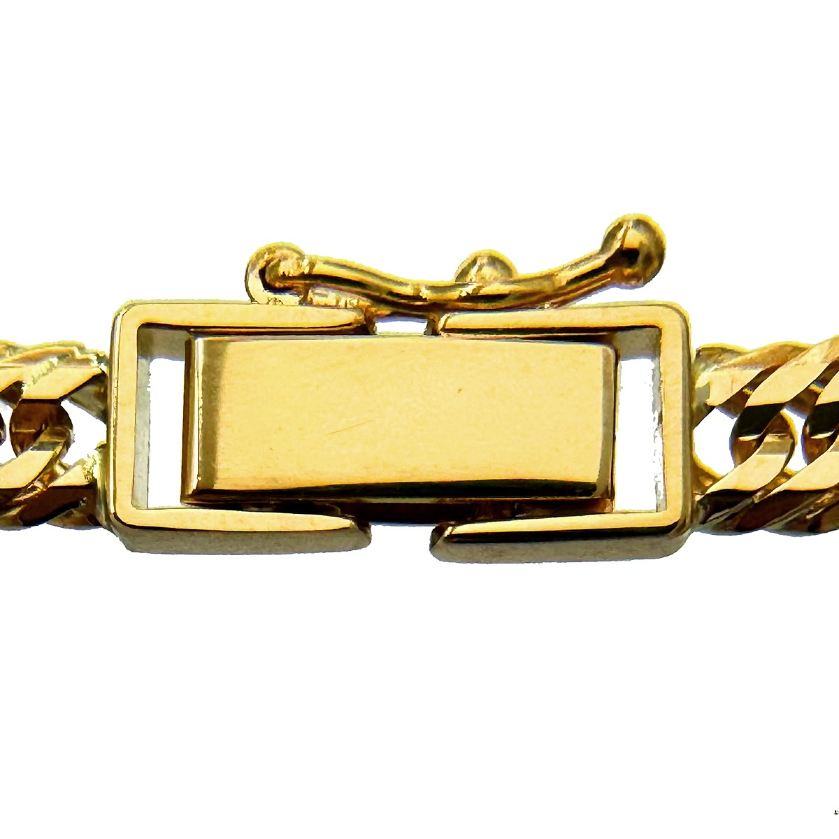 喜平 ブレスレット 18金 トリプル 12面 18cm 10g 造幣局検定マーク K18