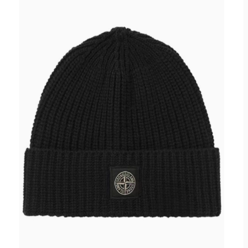 STONE ISLAND ニットキャップ (全6色) Ribbed Beanie ウール ビーニー