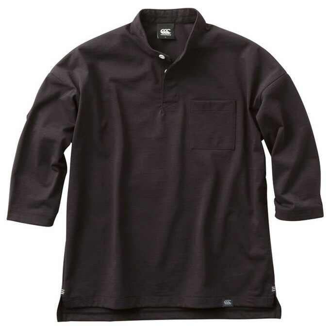 ブルーのみ】Canterbury（カンタベリー）3/4スリーブ ドライミックス