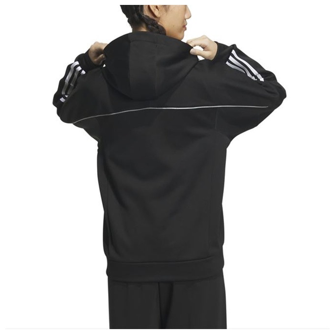 adidas（アディダス）W 247 裏起毛スウェットFZフーディ パンツ 上下