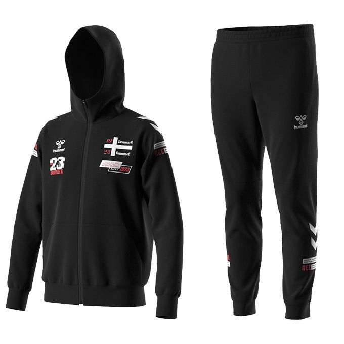 ブラック/Sのみ】hummel（ヒュンメル）HB スウェットフルジップ