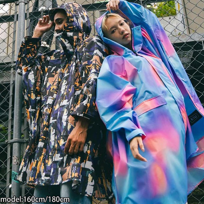 KiU（キウ）ニュースタンダード レインポンチョ（K163）レインコート