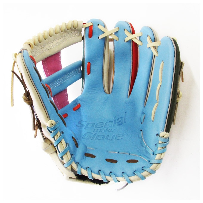 SSK（エスエスケイ）限定 軟式用グラブ カラフルシリーズ 内野手用 761