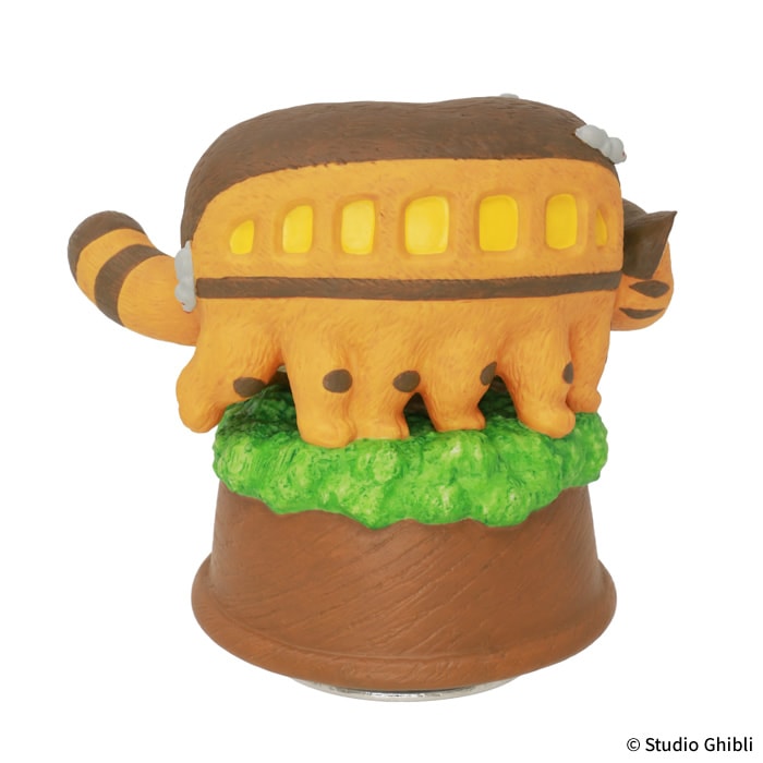 となりのトトロ 磁器オルゴール ネコバス 木の上|【ぬいぐるみの