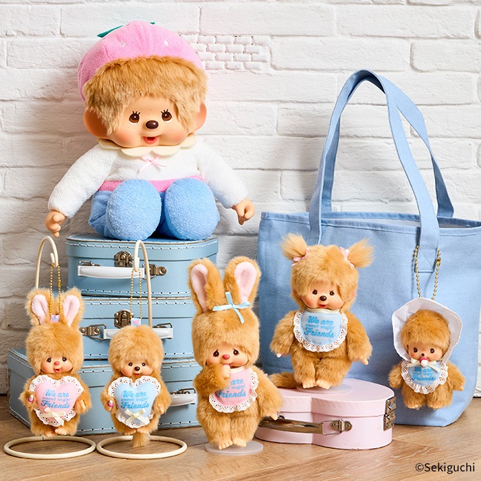 バ*ノ様 ハートのあったかニットモンチッチM 女の子 未使用品 バ*ノ様