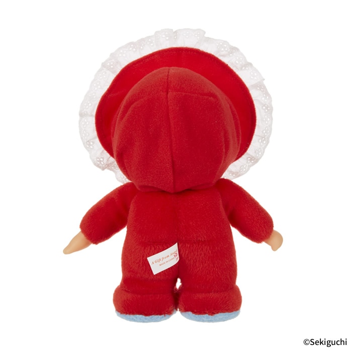 レトロチックモンチッチ S レッド|【ぬいぐるみのセキグチ】メーカー
