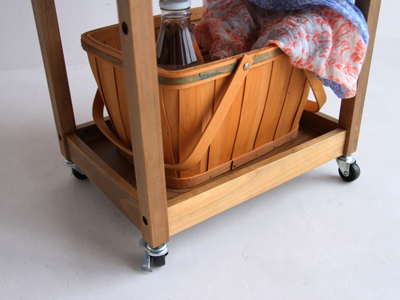 キャスター付きキッチンワゴン | ソフトヴィンテージ | インテリア