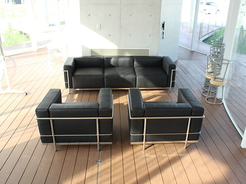 LC3 | コルビジェ | 1人掛けソファ | 本革 | インテリア・家具の通販