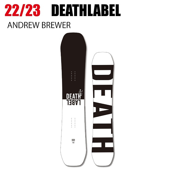 Andrew Brewer 153 スノーボード DEATHLABEL ビンディ 2023 DEATHLABEL