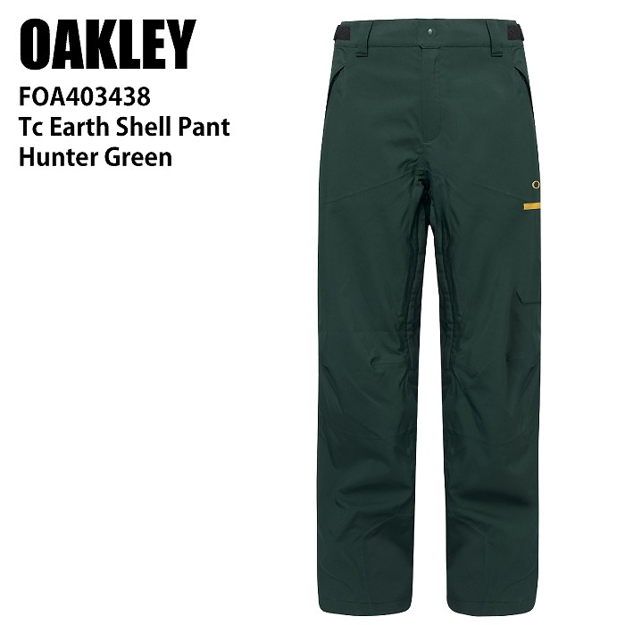 OAKLEY オークリー FOA403438 TC EARTH SHELL PANT HUNTER GREEN 23-24