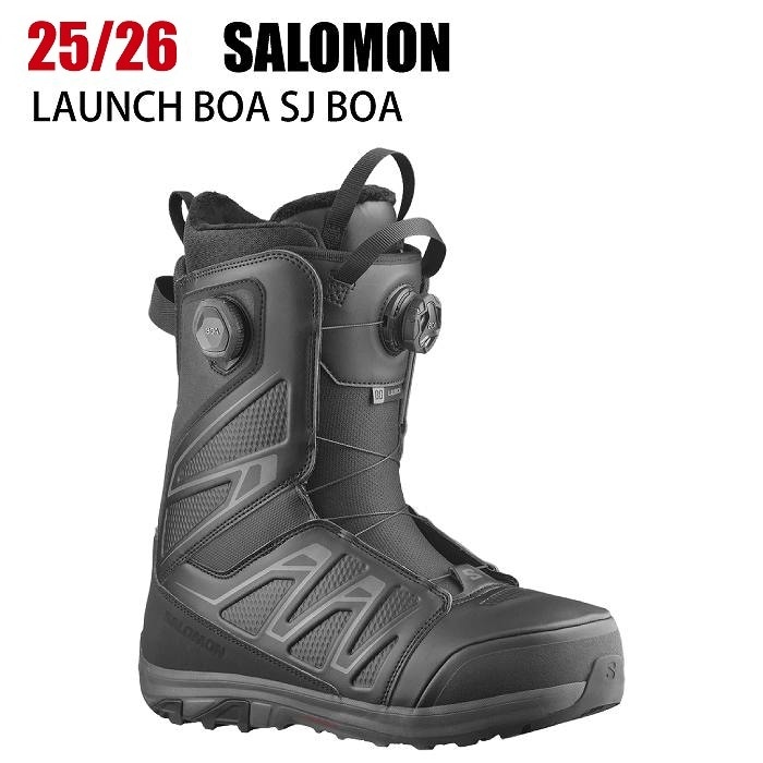 2026 SALOMON サロモン LAUNCH BOA SJ BOA ラウンチ BLACK 25-26