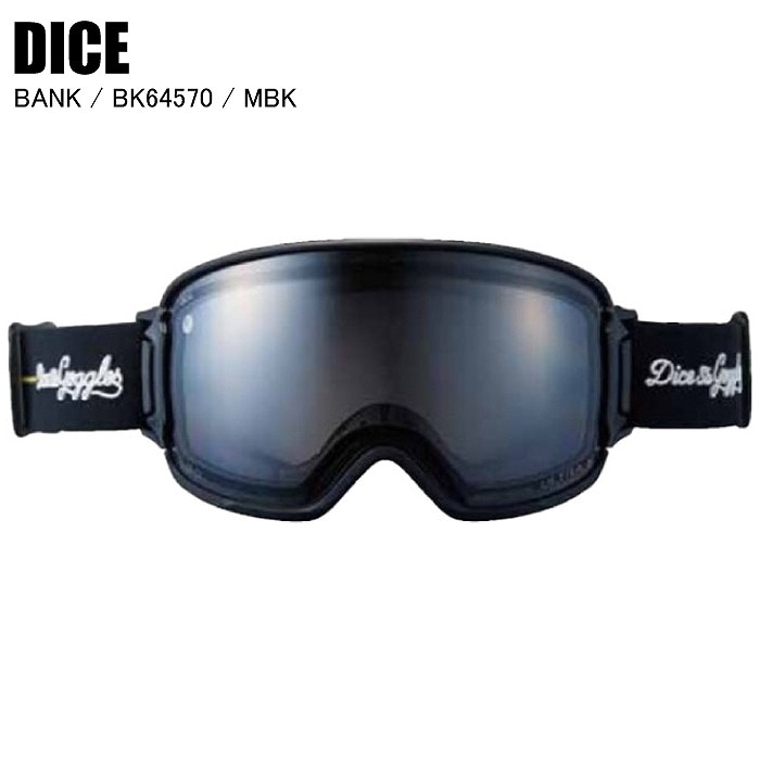 DICE ダイス BANK バンク MBK BK64570 スキー スノーボード ゴーグル
