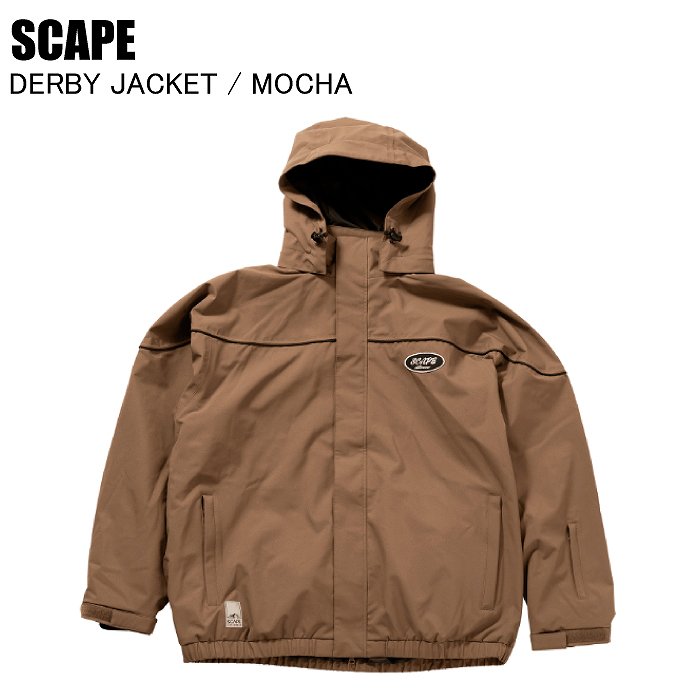 SCAPE エスケープ DERBY JACKET ダービージャケット MOCHA