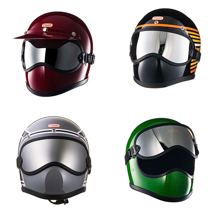 TT&CO.】ゴーグル クリアミラー トゥーカッター SG/DOT 専用 ティー