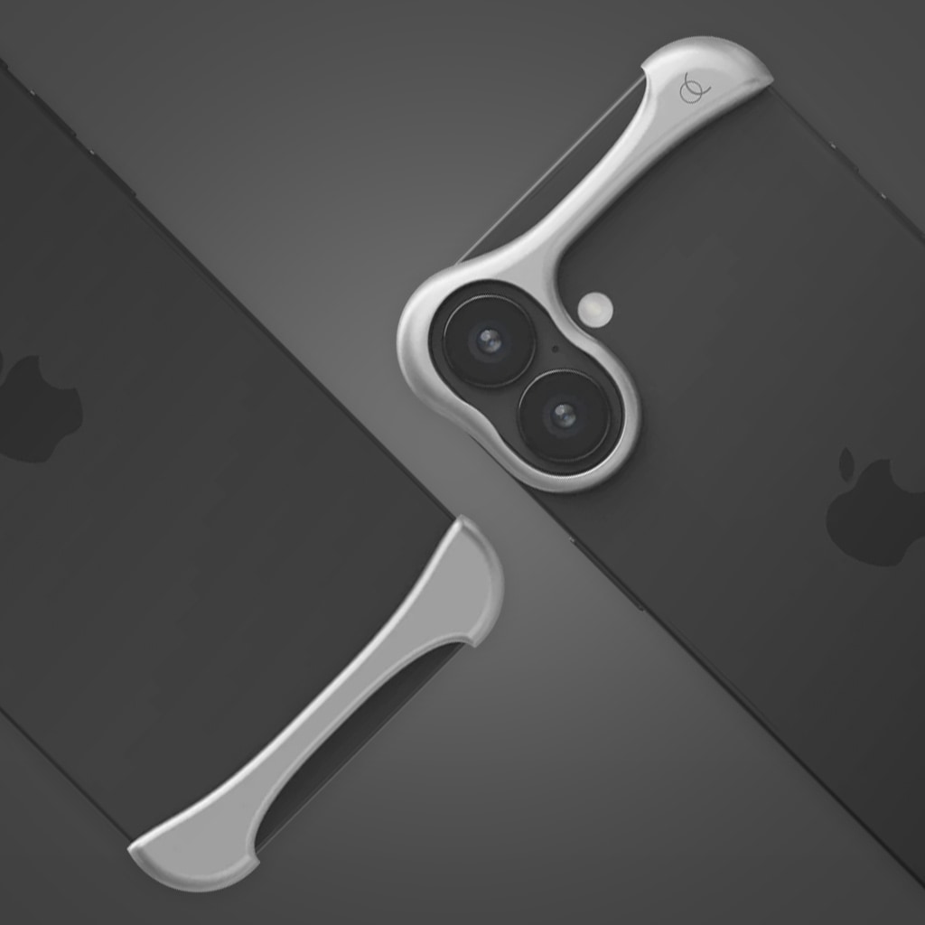 Arc（アーク） [ iPhone 16 / 16 Plus 用 ] アルミ・マットシルバー