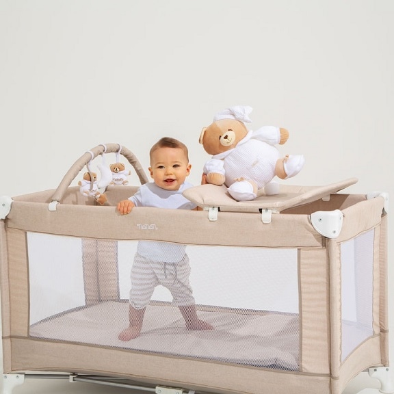 ベッドメリー付きトラベルベッド特別セット | すべての商品 | nanan