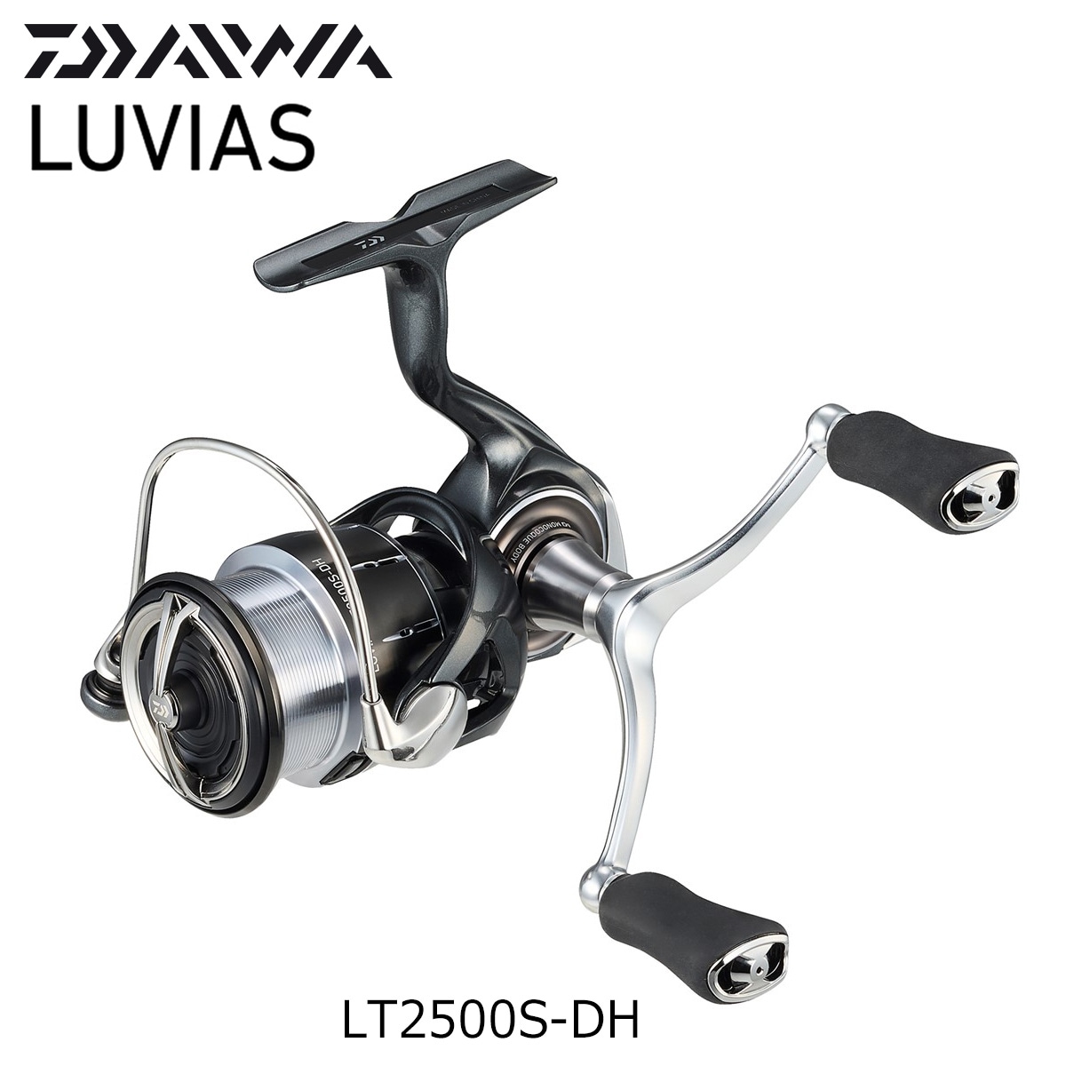 ダイワ24ルビアス2500s純正ダブルハンドル4BB ダイワ 24 ルビアス