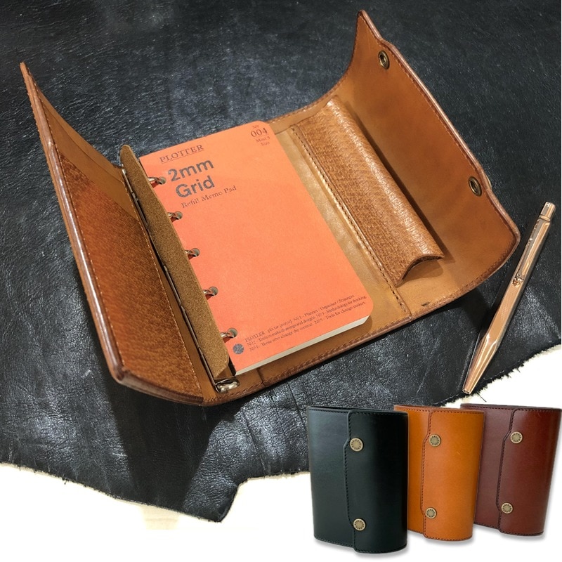 取扱店限定】ノックス オーセン システム手帳 M5フラップ ブラック