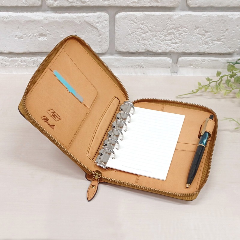 新仕様】Brelio×NAGASAWA システム手帳 ミネルバボックス M6サイズ