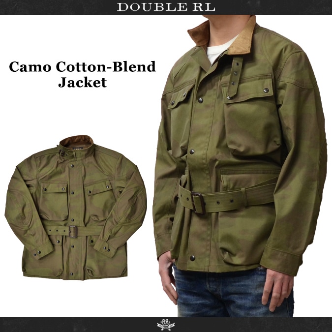 RRL ダブルアールエル Ralph Lauren ラルフローレン CAMO COTTON BLEND