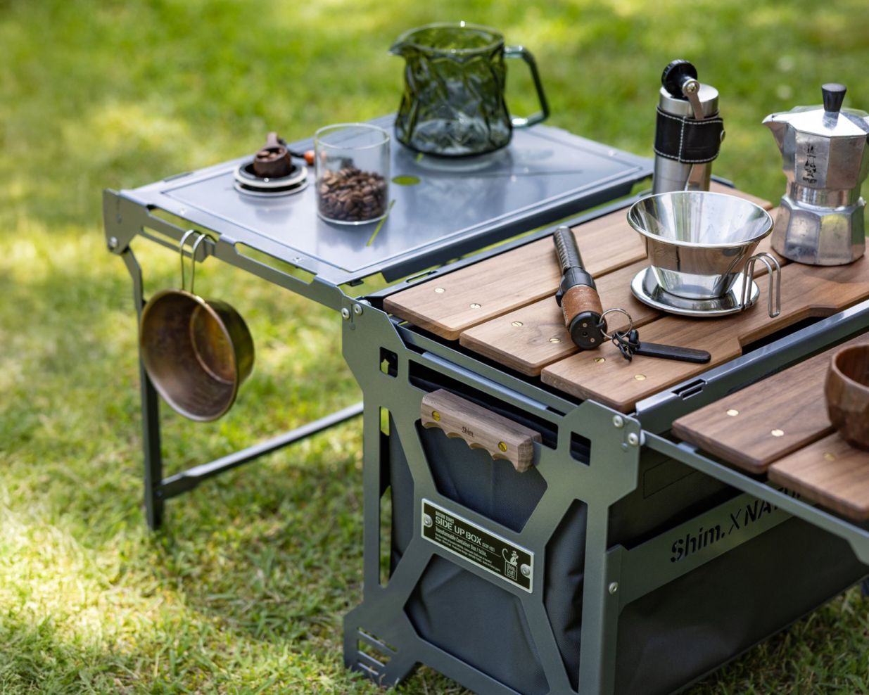 nature tones 折りたたみアウトドアテーブル ネイチャートーンズ