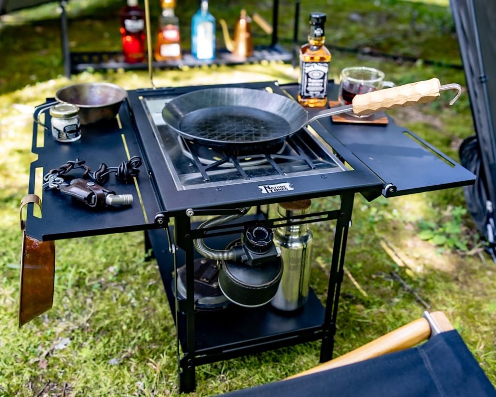 希少 NATURE TONES 折りたたみ Zテーブル ブラック 【公式通販】