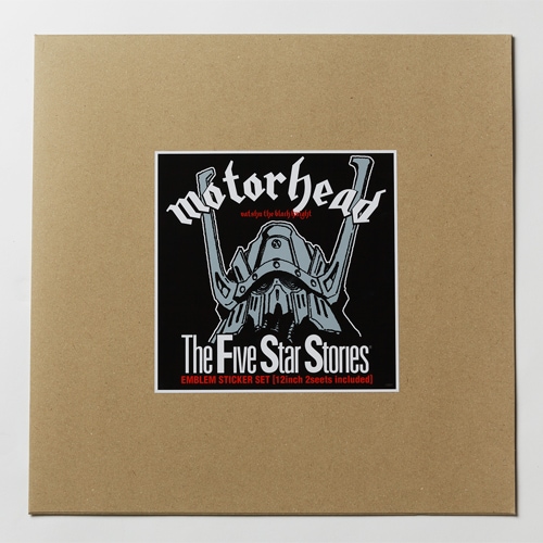 ファイブスター物語 12インチステッカーセット（茶ジャケ）【販売終了