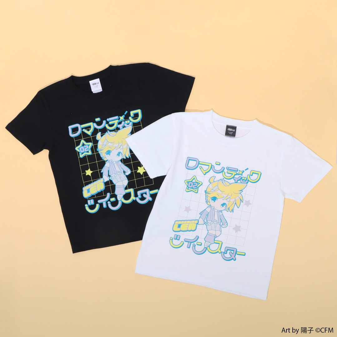 鏡音リン・レン ロマンティック☆ツインスター ネオンTシャツ 鏡音レン