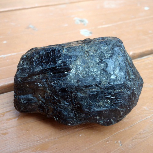 ブラックトルマリン原石 〔4908〕：原石（天然石 パワーストーン