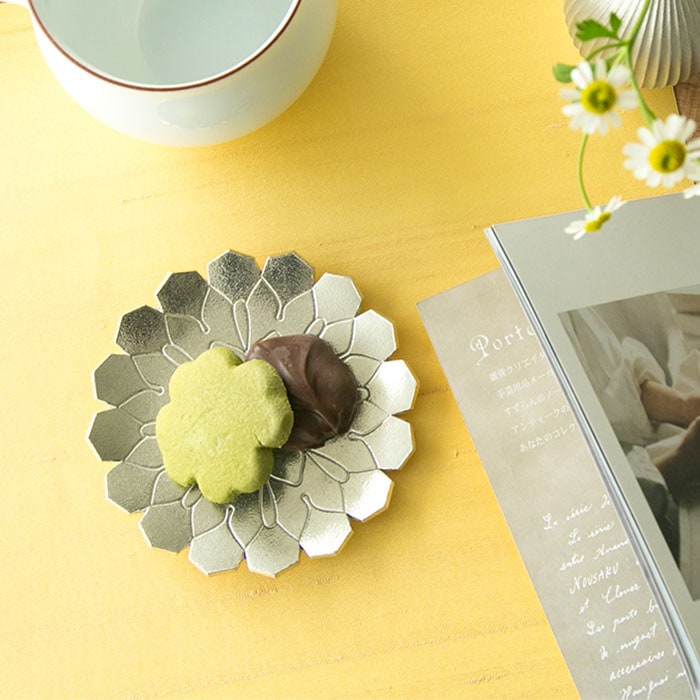 フラワートレーギフト（フラワートレー6枚セット）｜錫製雑貨・酒器の