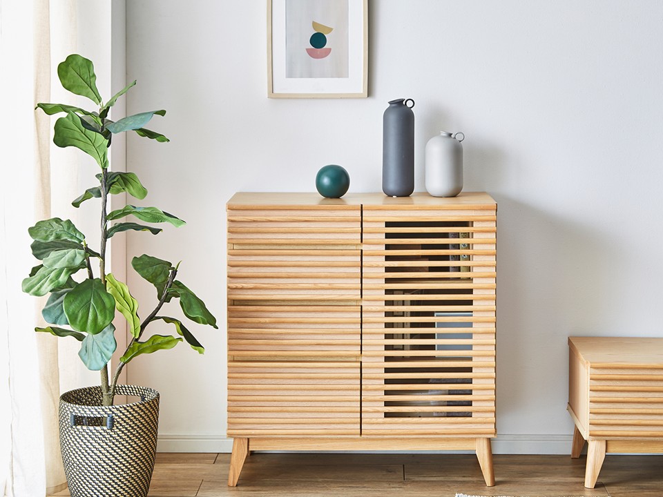 送料無料】 幅80cm 収納家具 キャビネット 木製 引出収納 北欧 サイド