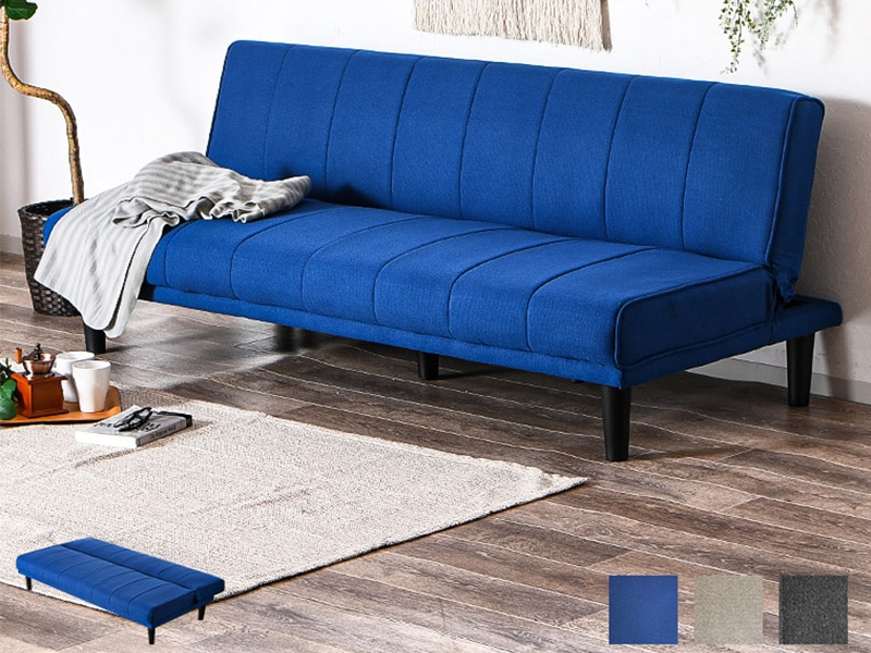 ソファベッド ソファーベッド ファブリック張り シンプルデザイン 1人