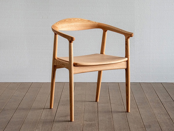 マッキー様専用】1脚ナチュラルウッド アームチェア