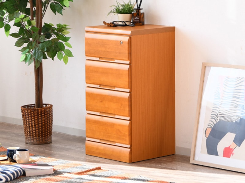 ミニチェスト サイドチェスト たんす 4段 30 完成品 日本製 卓上