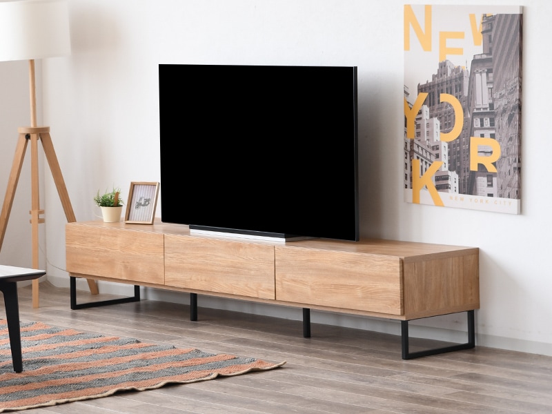 テレビ台 テレビボード 日本製 テレビラック ローボード ナチュラル