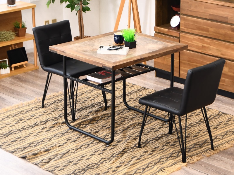 東京都内23区配送無料】ダイニングテーブル チェア リビング 椅子 3点