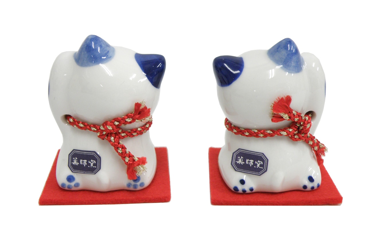 染綿ひとまねき猫 7635 | おかげ横丁の縁起物,招き猫 | おかげ横丁公式