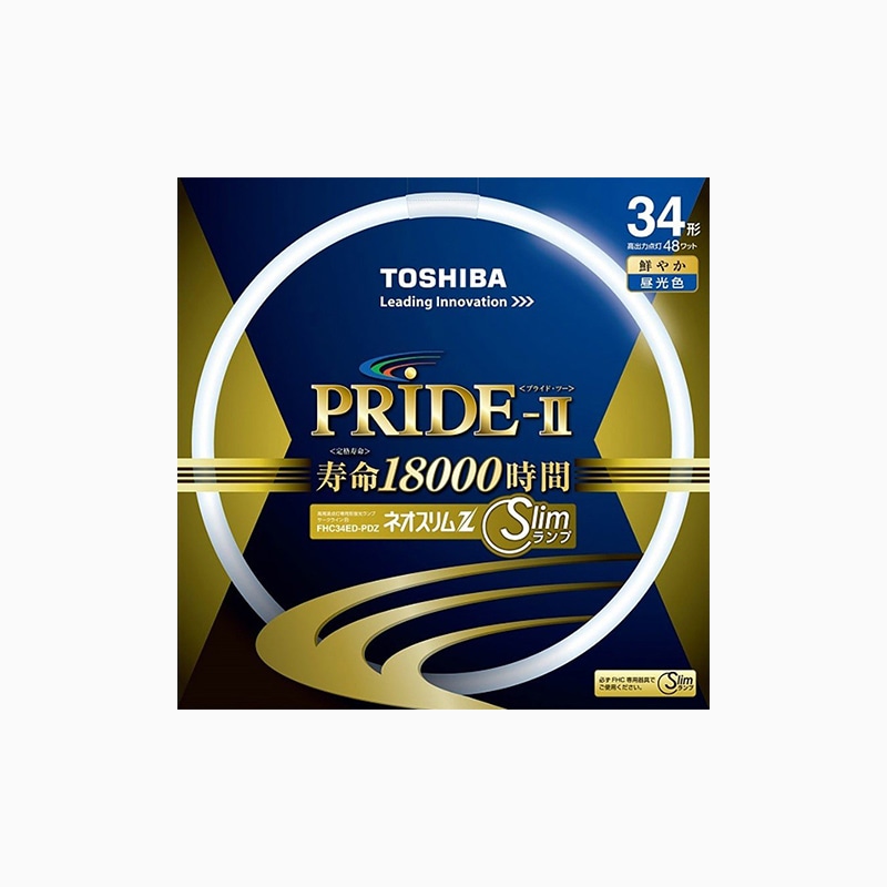 蛍光灯 GZ10q 34形 昼光色 外径373mm 高周波点灯専用 東芝 ネオスリムZ