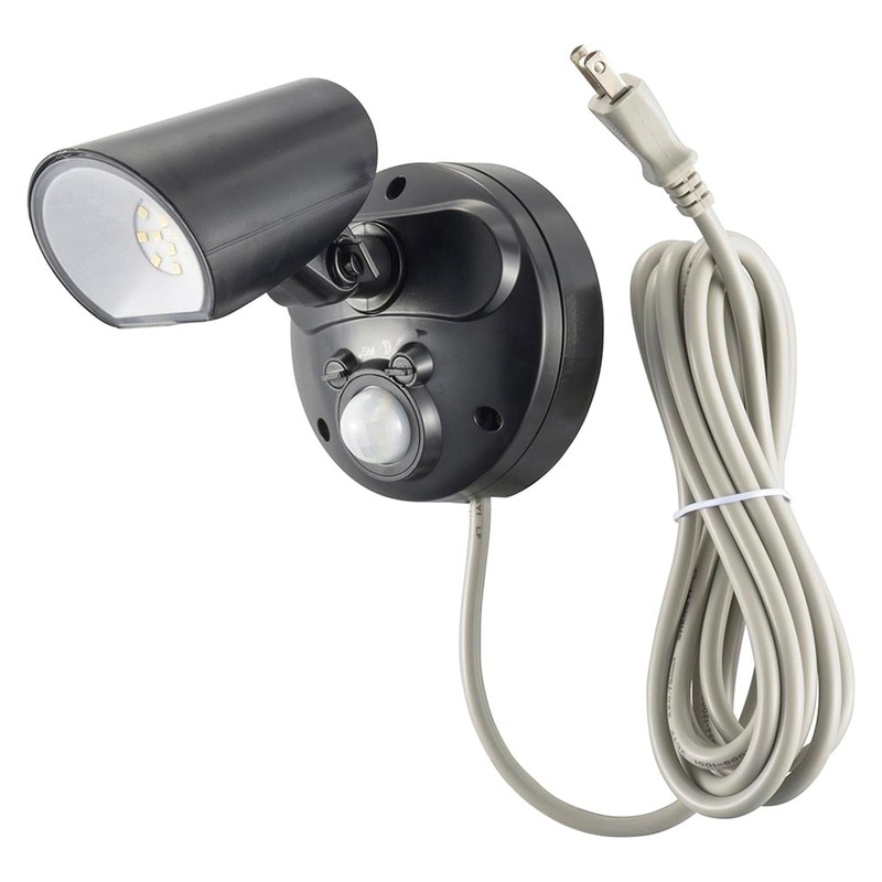 monban 防犯センサーライト 1灯コンセント式 1000ルーメン｜LS-A100A1