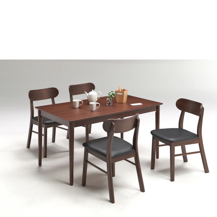 新城家具販売】 4人掛けダイニングセット ベスト 幅135cm | Ohkawa