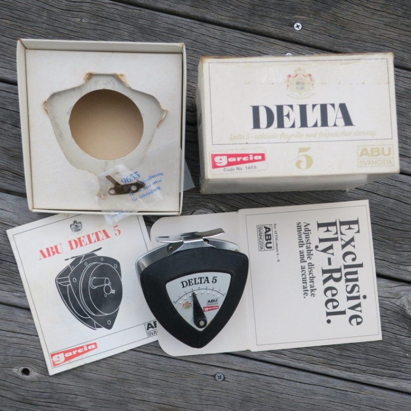 ABU,DELTA,5,アブ,デルタ,フライリール, オールド